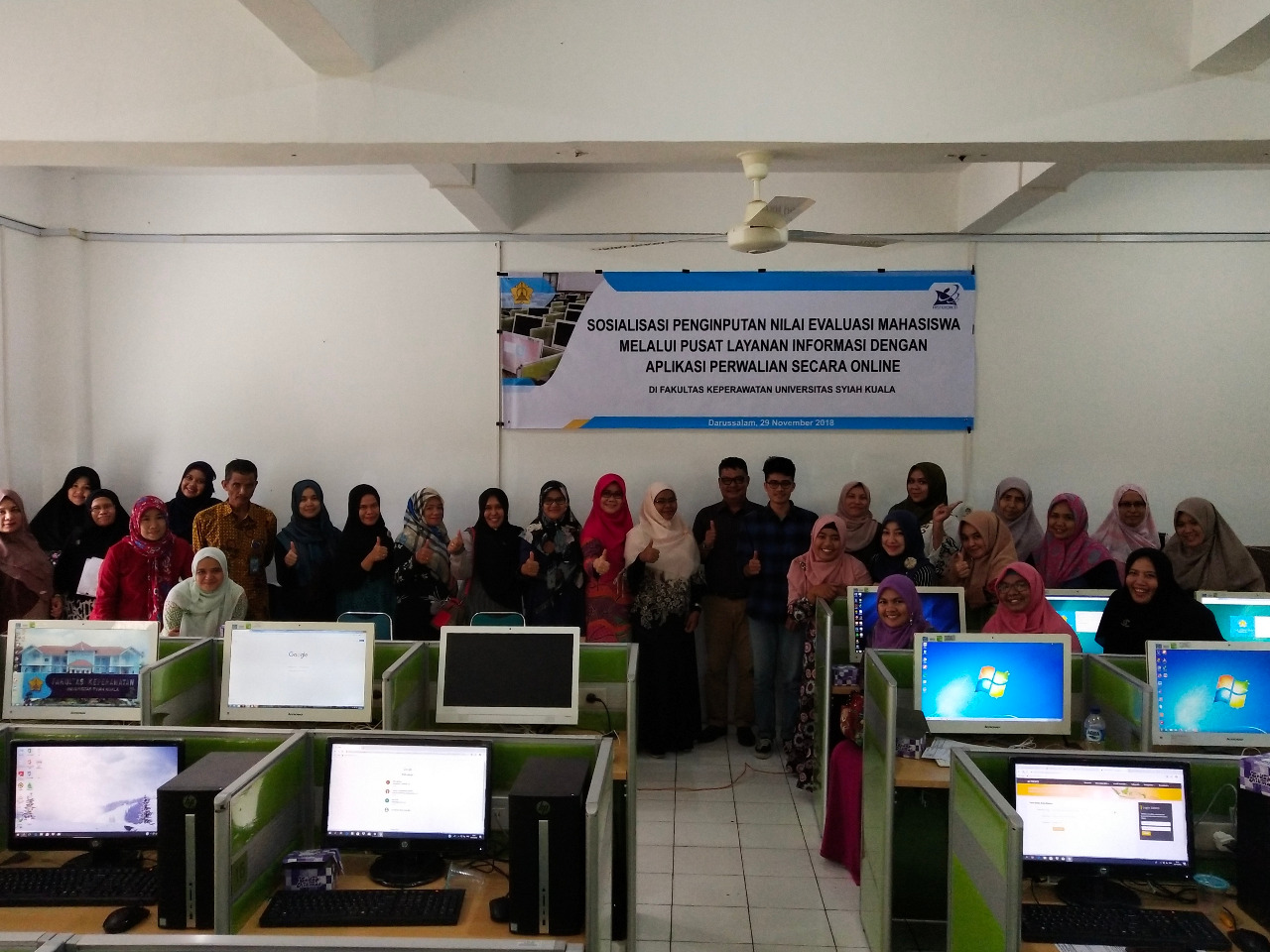 FAKULTAS KEPERAWATAN ADAKAN SOSIALISASI APLIKASI PERWALIAN SECARA ONLINE