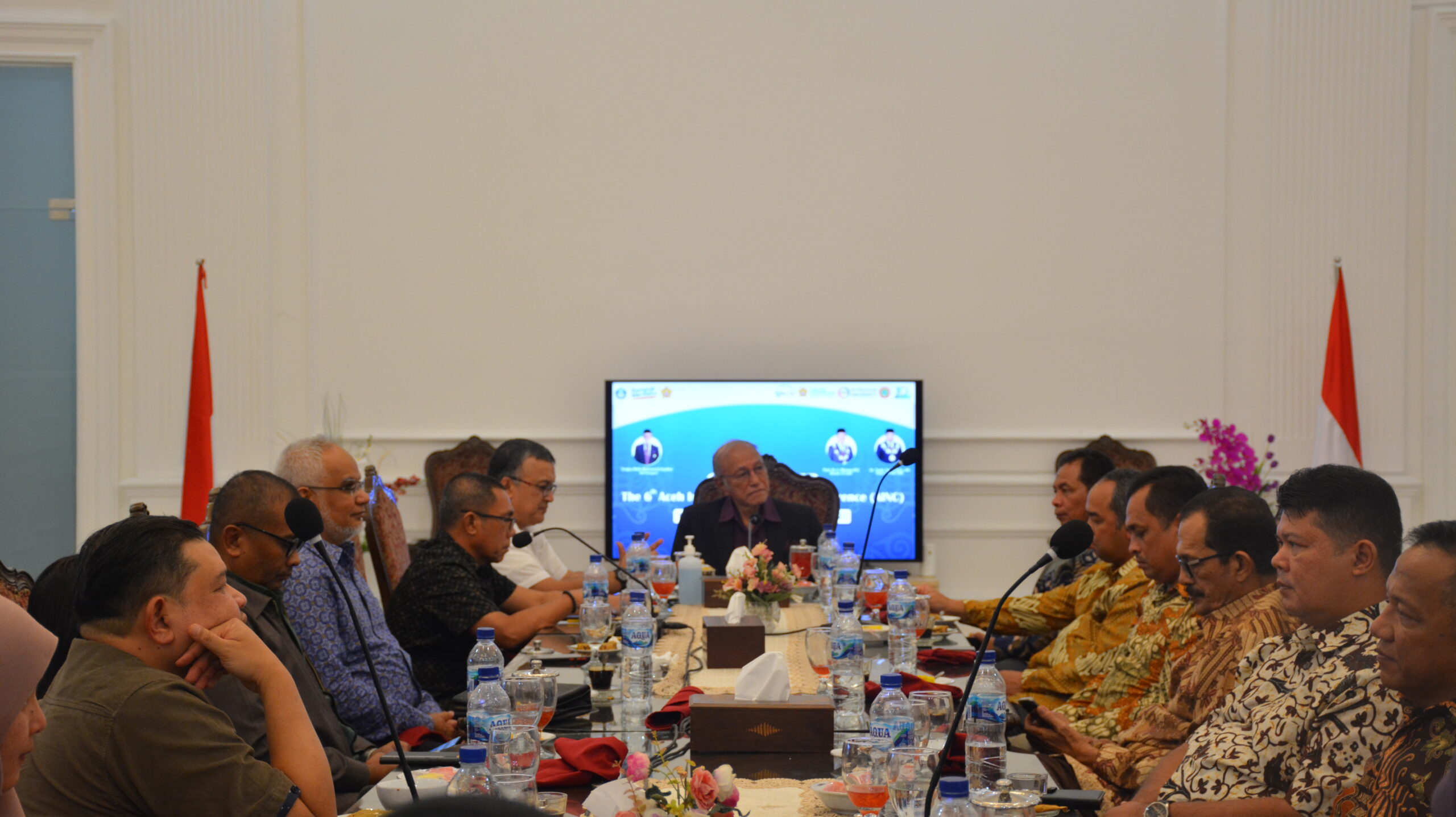WALI NANGGROE MENGAPRESIASI PESERTA DAN PANITIA AINC MELALUI JAMUAN GALA DINNER