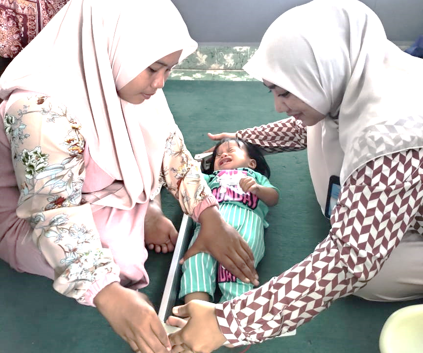 FAKULTAS KEPERAWATAN DAN DOMPET DHUAFA BANDA ACEH MENGADAKAN KEGIATAN OPTIMALISASI TUMBUH KEMBANG BALITA SEBAGAI UPAYA PENCEGAHAN STUNTING