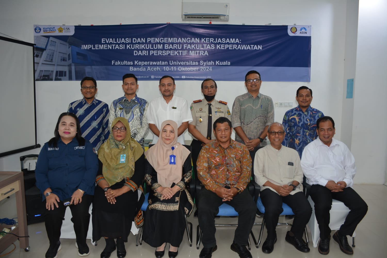 EVALUASI DAN PENGEMBANGAN KERJASAMA DENGAN 25 MITRA: “IMPLEMENTASI KURIKULUM FAKULTAS KEPERAWATAN DARI PERSPEKTIF MITRA”