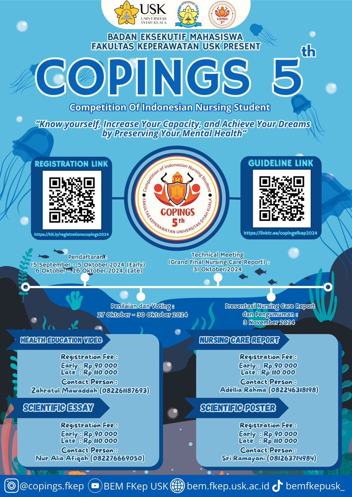 BEM FKEP USK – Kompetisi Mahasiswa Keperawatan