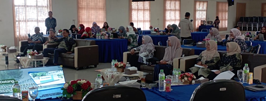 TIM Zona Integritas Wilayah Bebas korupsi (ZI WBK) Fakultas Keperawatan Universitas Syiah Kuala melakukan Benchmarking ke Fakultas Keperawatan Universitas Sumatra Utara