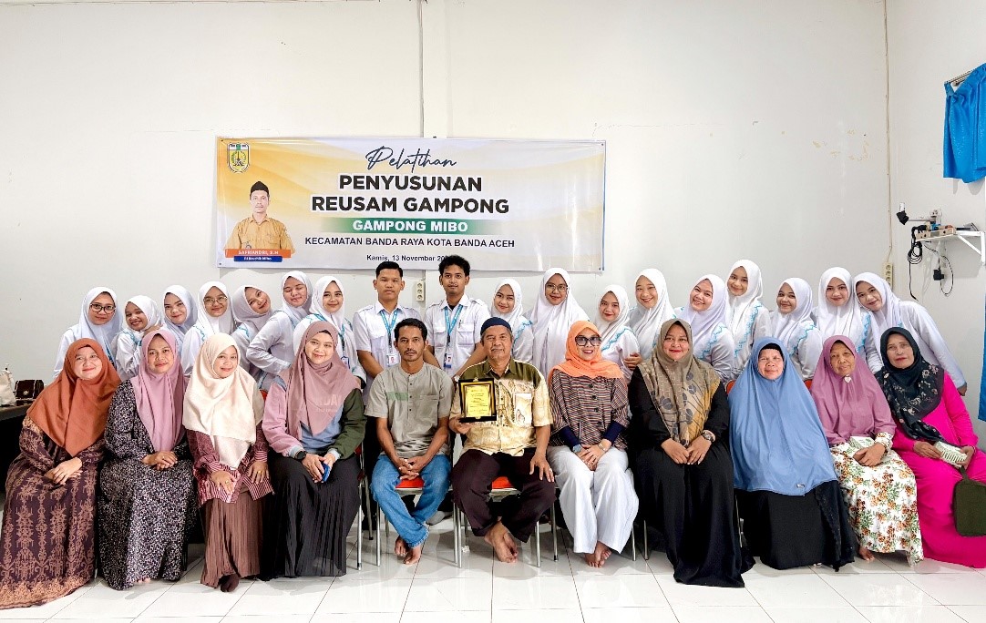 MAHASISWA K3S STASE KEPERAWATAN GERONTIK FKEP USK GELAR ACARA PERPISAHAN DENGAN MASYARAKAT GAMPONG MIBO