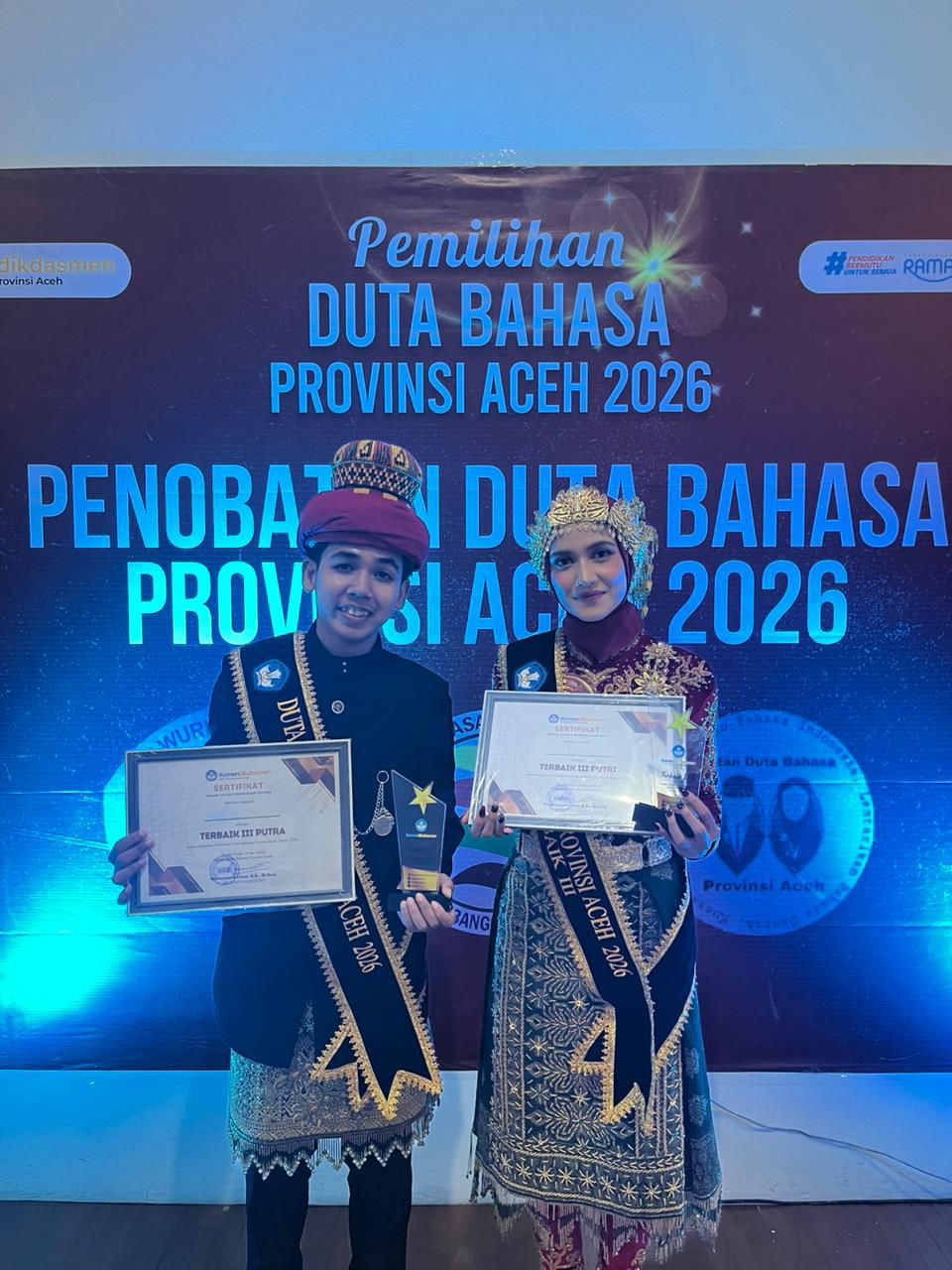 MAHASISWA FAKULTAS KEPERAWATAN USK RAIH GELAR TERBAIK 3 CUT BANG DUTA BAHASA PROVINSI ACEH 2026