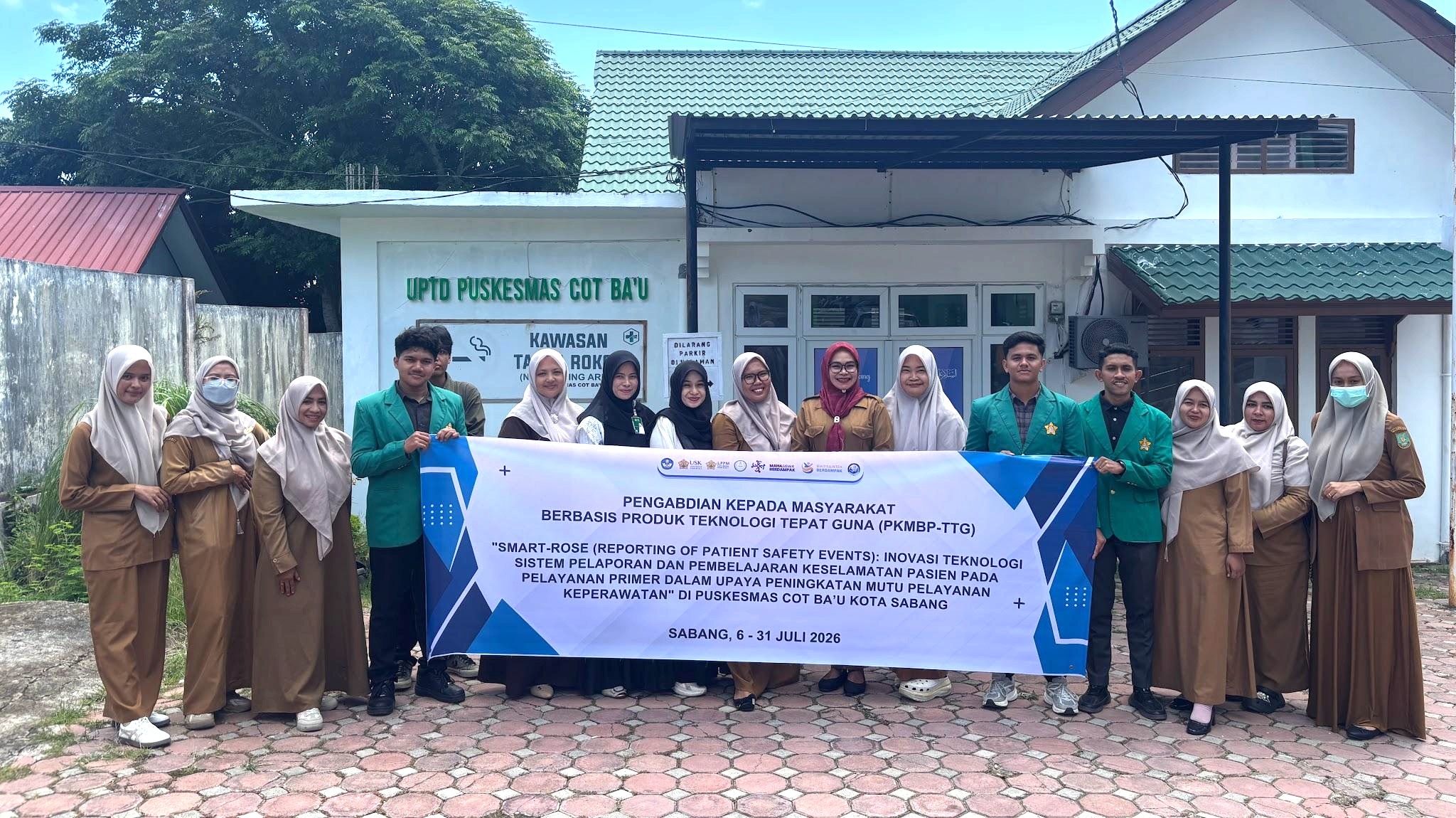 USK Luncurkan Inovasi Smart-ROSE melalui Program PKMBP-TTG di Puskesmas Cot Ba’u Kota Sabang