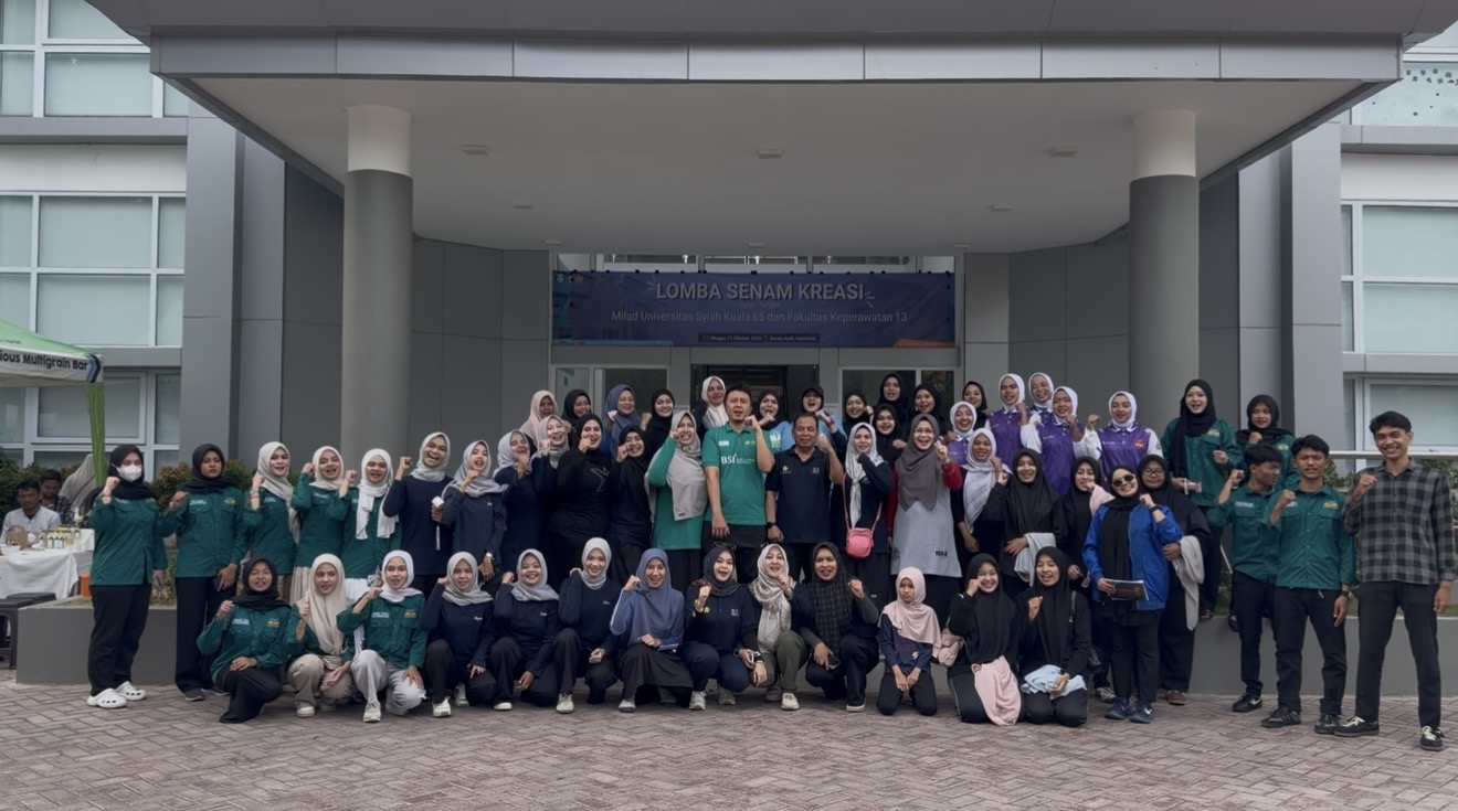 SEMARAK MILAD USK KE-65 DAN MILAD FKEP KE-13, FAKULTAS KEPERAWATAN USK GELAR LOMBA SENAM KREASI
