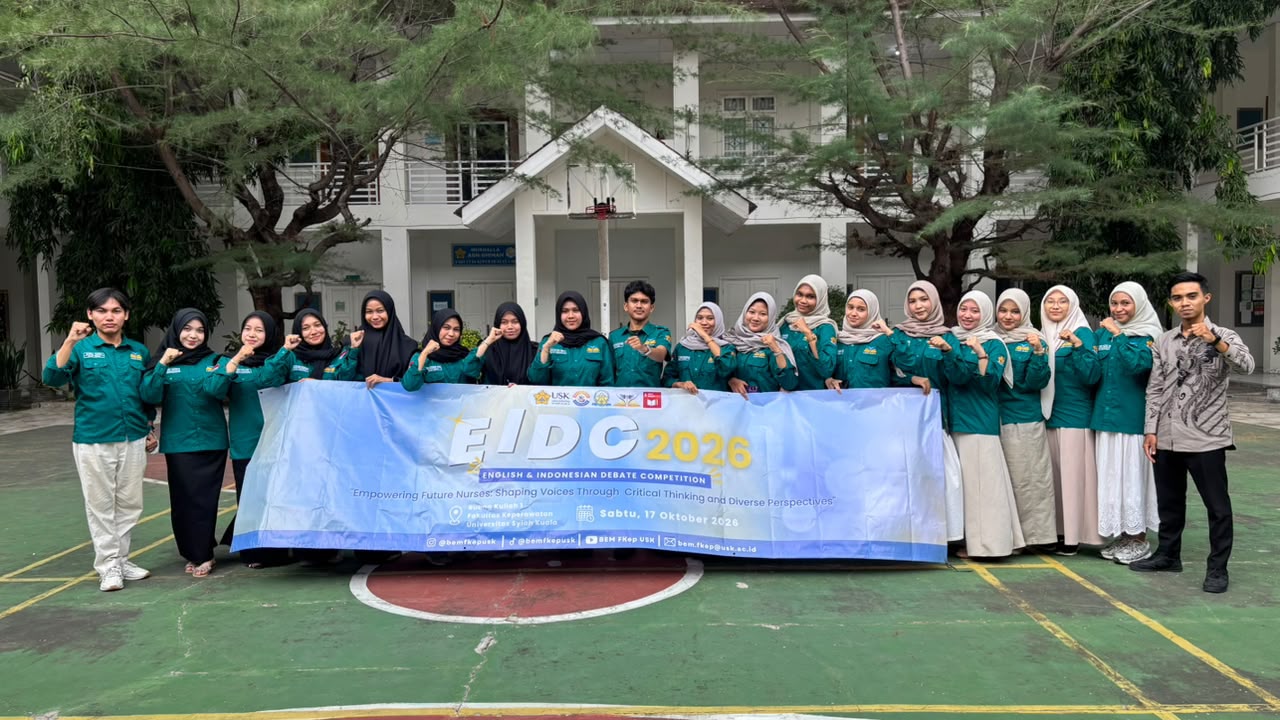 ENGLISH & INDONESIAN DEBATE COMPETITION (EIDC) 2026 BEM FAKULTAS KEPERAWATAN UNIVERSITAS SYIAH KUALA