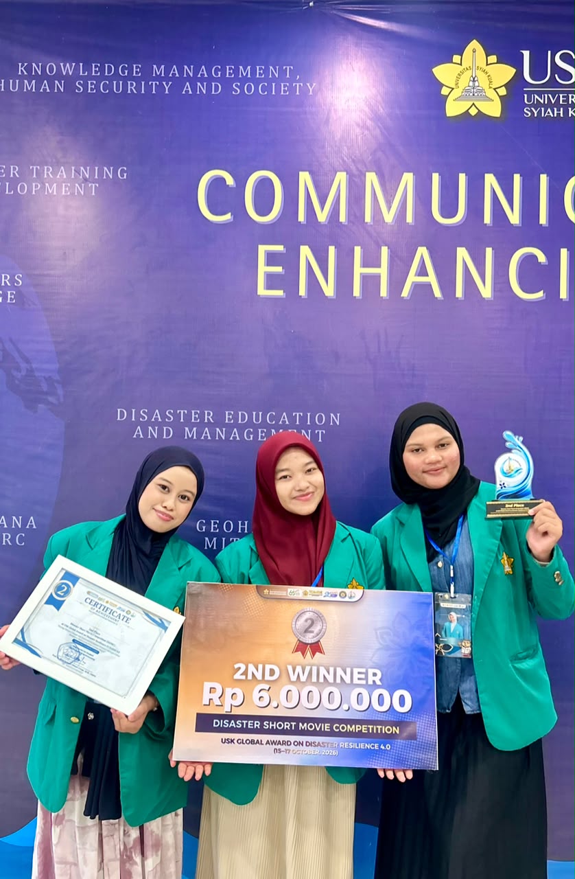 MAHASISWA ILMU KEPERAWATAN USK RAIH JUARA 2 DISASTER SHORT MOVIE COMPETITION U-DARE 4.0 LEWAT FILM “HER VOICE”
